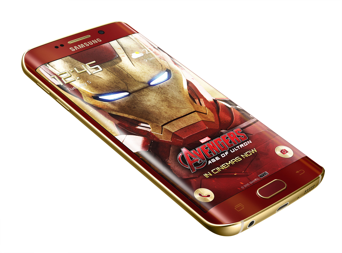 Samsung Galaxy S6 Edge и Железный Человек (3)
